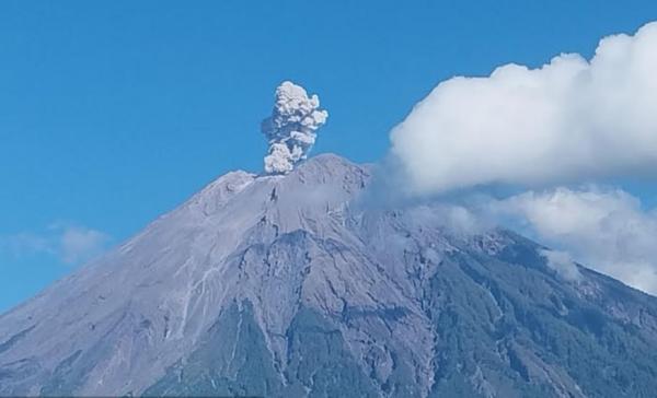 gunung semeru erupsi