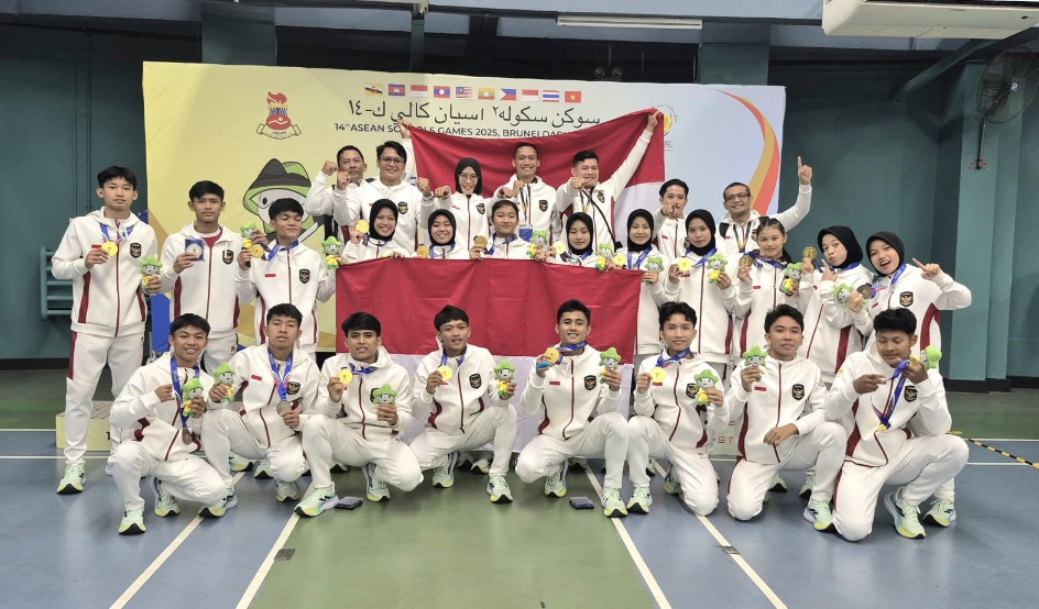 indonesia juara umum asean school 2025