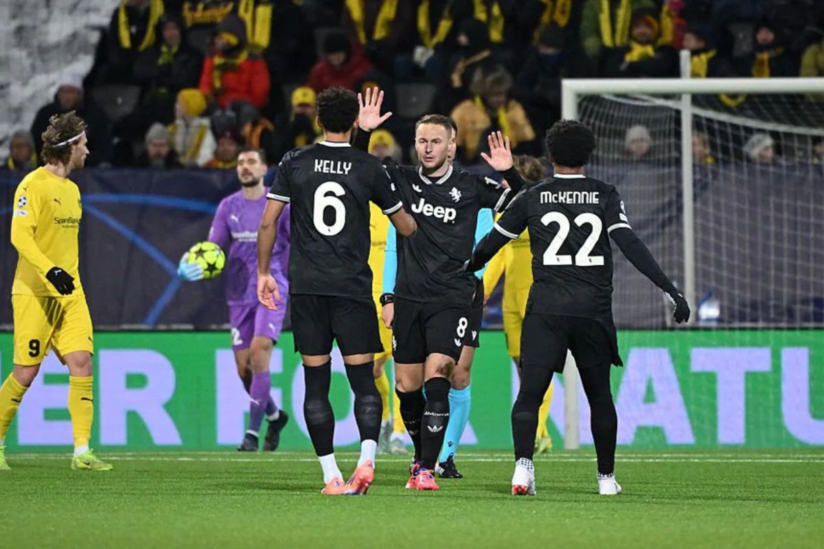 juventus bangkit dari ketertinggalan