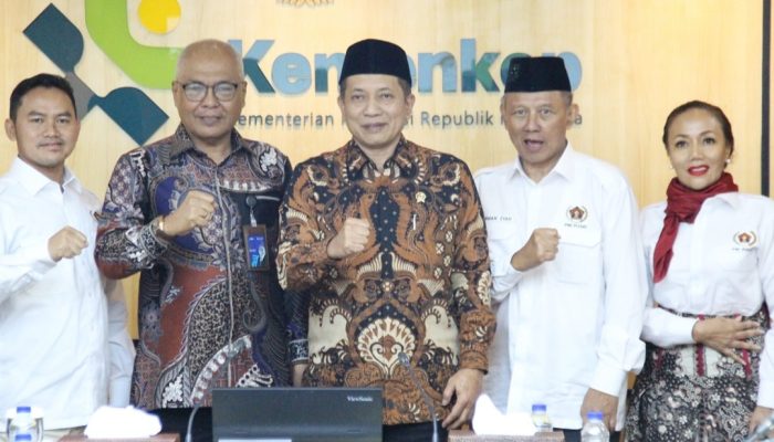 menteri koperasi dan pwi bersinergi