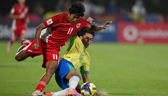 timnas indonesia lawan brasil