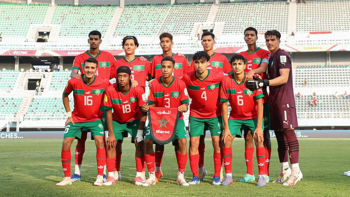 timnas maroko u-17 cetak sejarah baru