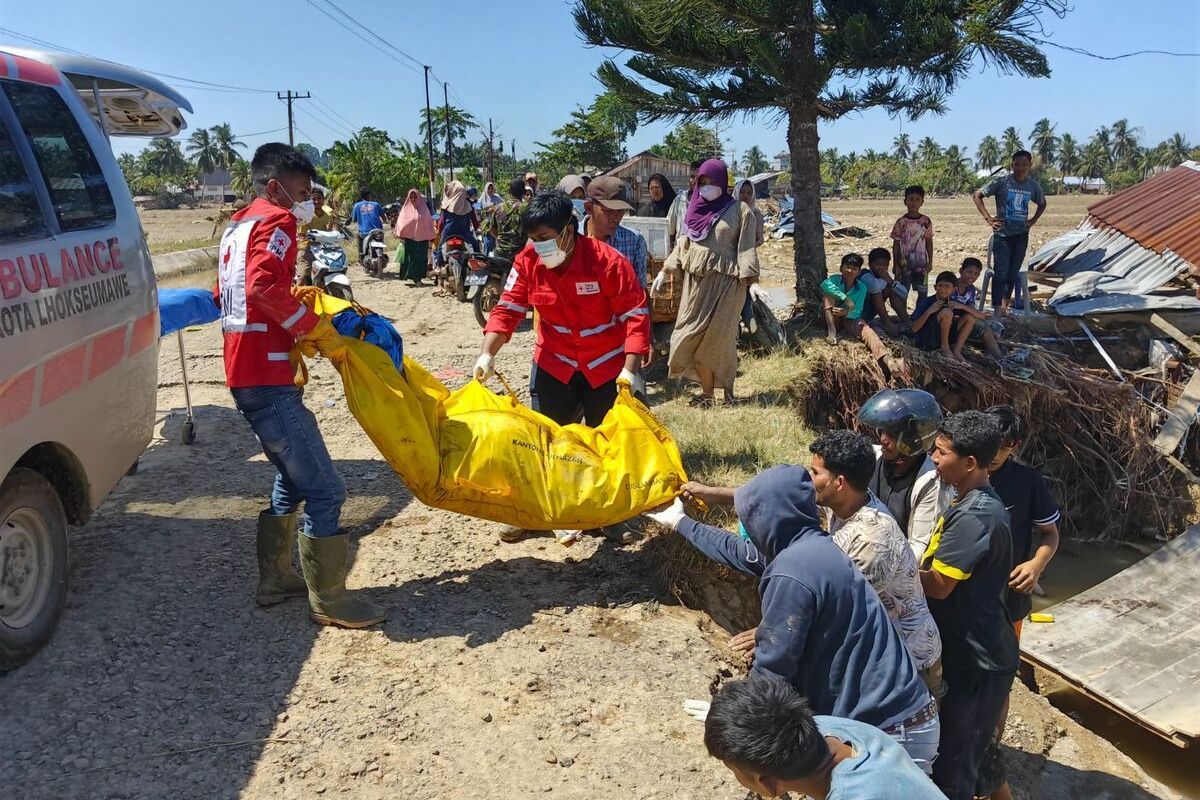 korban meninggal bencana aceh