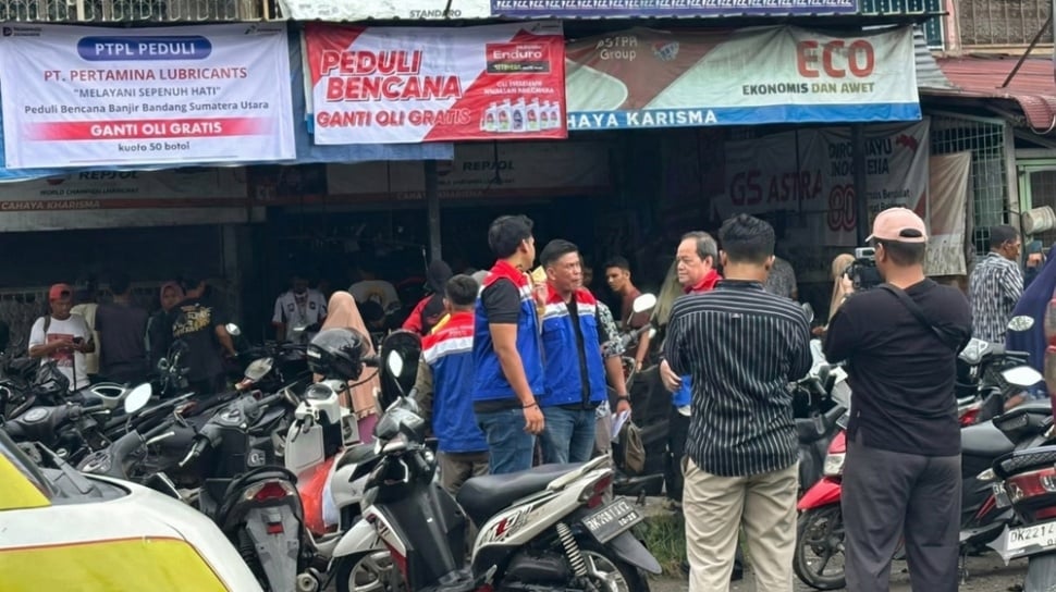 pertamina buka layanan ganti oli gratis