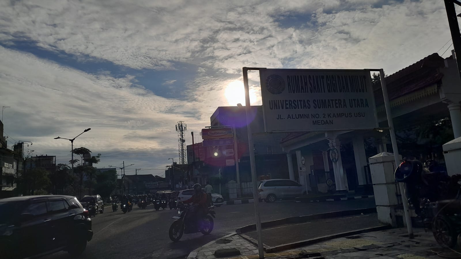 Cuaca di Sumut hari ini. | DP SILALAHI