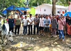 Jelang Lebaran, Bobby Nasution Salurkan 10 Ekor Sapi untuk Korban Bencana di Tapsel dan Tapteng