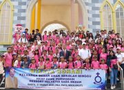 Maruli Siahaan Berangkatkan Wisata Rohani Sekolah Minggu HKBP Dame Purwodadi Helvetia