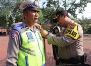 Polres Langkat Laksanakan Apel Gelar Pasukan Operasi Ketupat 2026, Amankan Mudik Lebaran