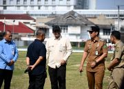 Bobby Nasution Tinjau Lapangan Kebun Bunga, Minta Perawatan Dilakukan Profesional