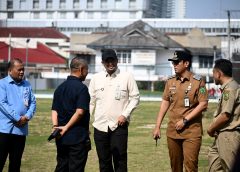 Bobby Nasution Tinjau Lapangan Kebun Bunga, Minta Perawatan Dilakukan Profesional