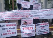 Penghuni Apartemen City Deli Medan Demo Pengembang, Tuntut Sertifikat, Minta Kejati dan KPK Turun Tangan