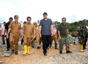Percepat Rekonstruksi Pascabencana, Gubernur Bobby Nasution Tinjau Tanggul Sungai Badiri