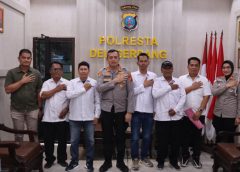 Audiensi SMSI Deli Serdang Dengan Kapolrestas Jalin Kekompakan dan Transparansi Terjalin