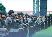Satuan Brimob Polda Sumut Siaga Total Sambut May Day 2026