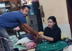 Arahan Dr Maruli Siahaan, Relawan Palito Medan Labuhan Jenguk Korban Begal