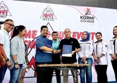 Teken MoU, KORMI Medan dan The Plaza Millenium Sepakat Kembangkan Olahraga Masyarakat