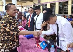 Dr Maruli Siahaan Hadiri Syukuran Naik Sidi dan Resepsi Pernikahan di Medan