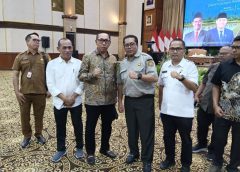 Antisipasi Musim Kemarau, Bupati Taput Hadiri Rakornas Kementan, Usulkan Penguatan Irigasi