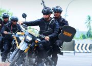 Sinergi Taktis Brimob dan Polda Sumut Matangkan Sispamkota Lewat Tactical Floor Game