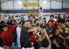 Dojo Dinas Pariwisata Juara I Umum Kejuaraan Karate Tako Indonesia Piala Ketua DPRD Siantar 2026