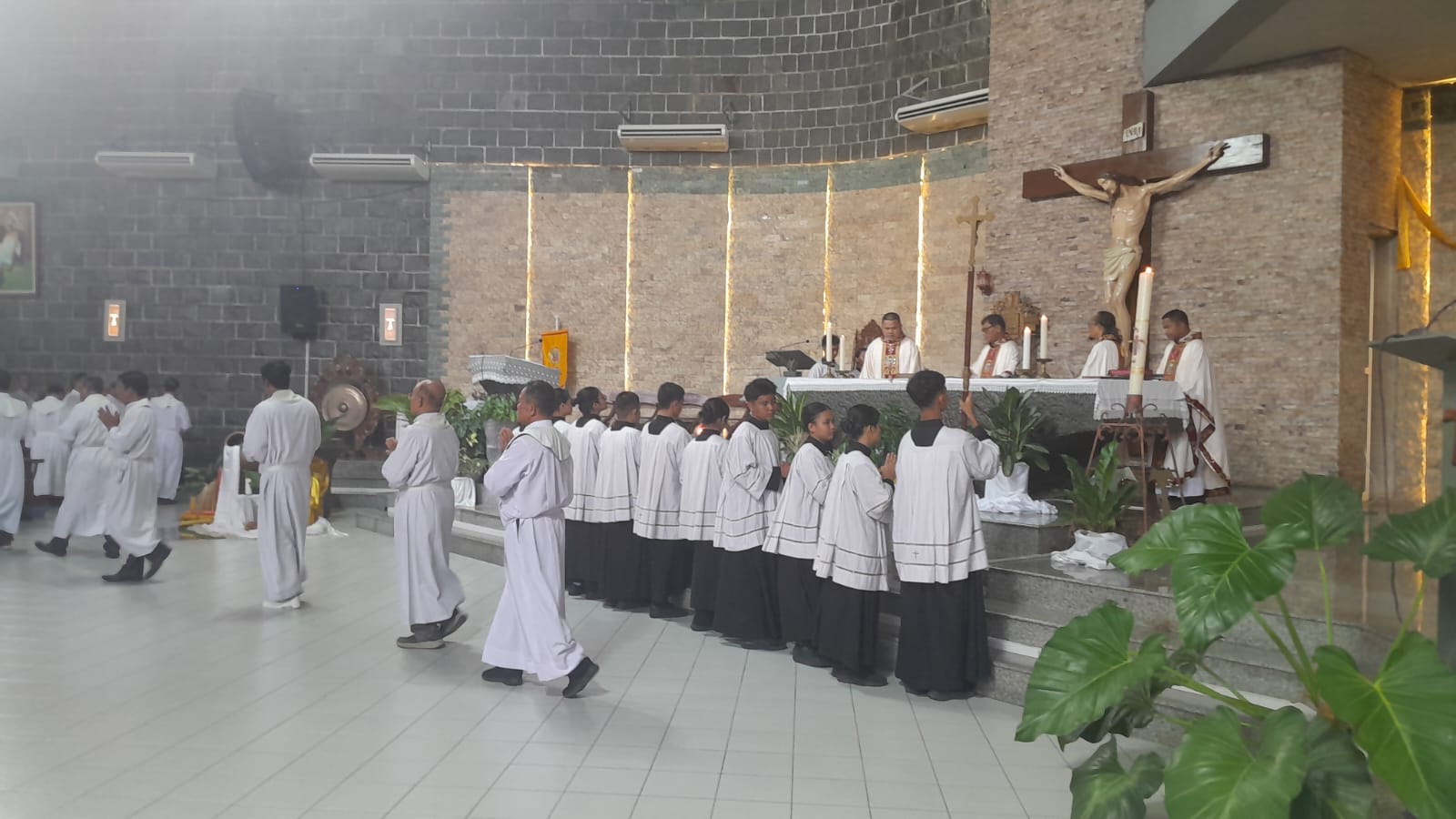 Ibadah Paskah PBK se-Paroki St Fransiskus Assisi.