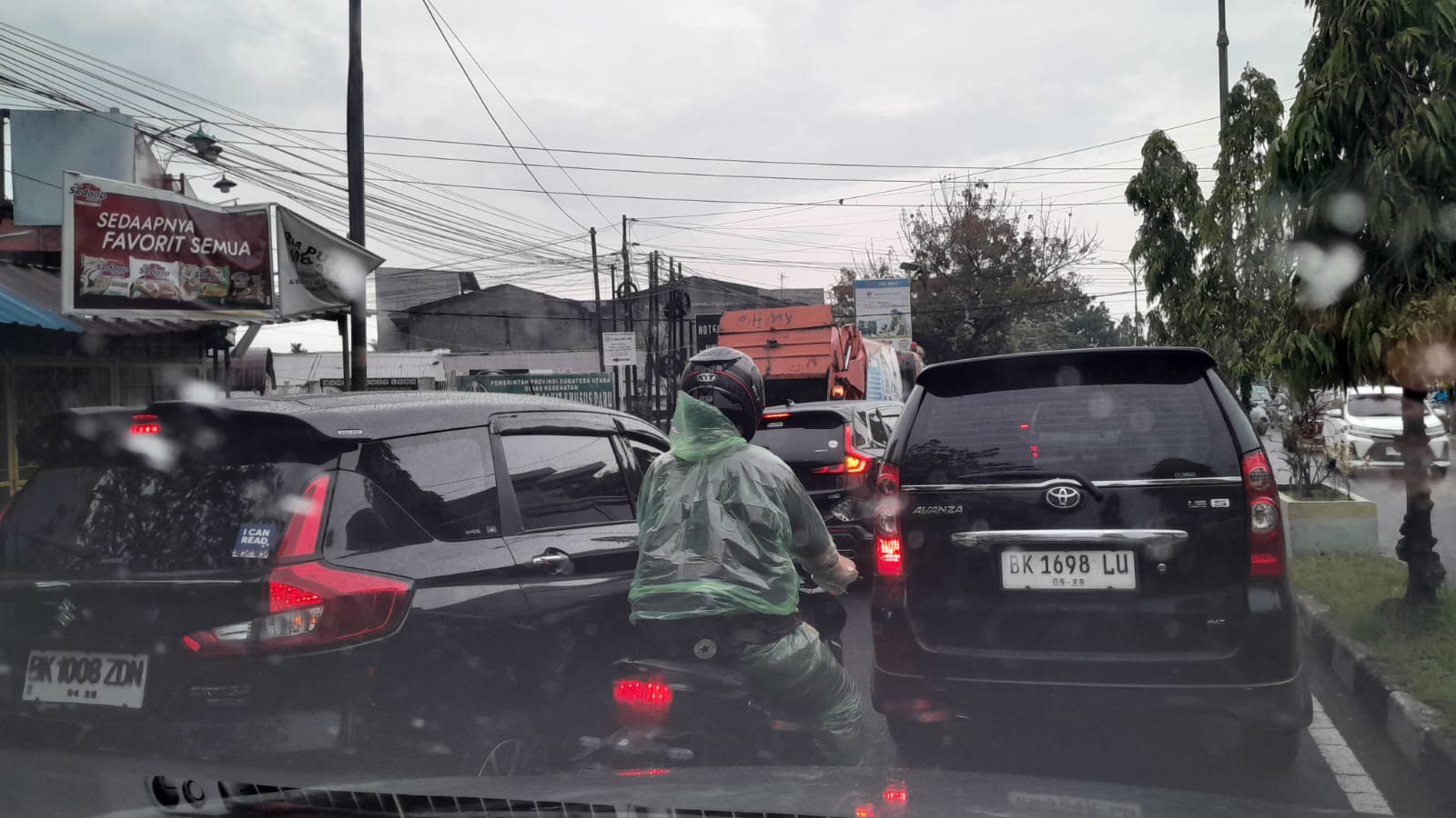 Cuaca di Sumut banyak hujan. DP SILALAHI