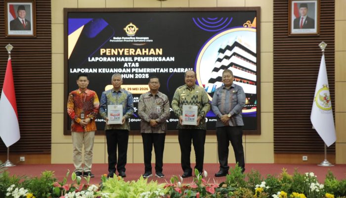 Pemkab Asahan secara berturut turut sepuluh kali menerima opini WTP dari BPK.