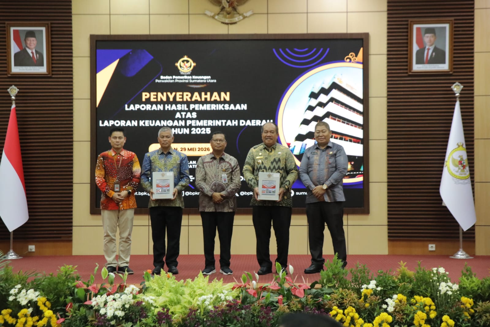 Pemkab Asahan secara berturut turut sepuluh kali menerima opini WTP dari BPK.