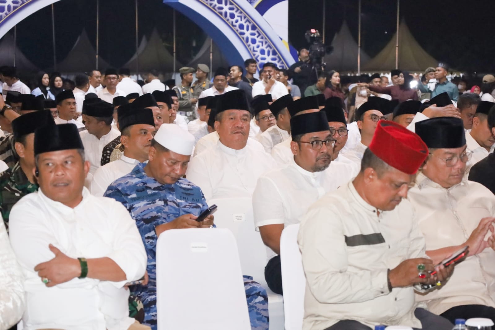 Bupati Asahan, Taufik Zainal Abidin SSos MSi hadiri pembukaan Musabaqoh Tilawatil Qur'an (MTQ) tingkat Provinsi Sumatera Utara ke 40, Senin (15/6).