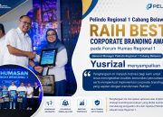 Raih Best Corporate Branding Award, General Manager Pelindo Belawan Yusrizal Tegaskan Komitmen Perkuat Reputasi Perusahaan