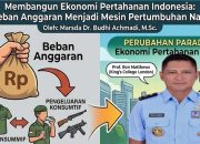 Marsda TNI Budhi Achmadi: Ekonomi Pertahanan Harus Jadi Mesin Pertumbuhan Nasional