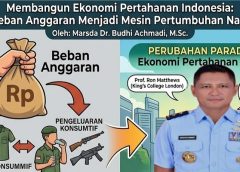 Marsda TNI Budhi Achmadi: Ekonomi Pertahanan Harus Jadi Mesin Pertumbuhan Nasional