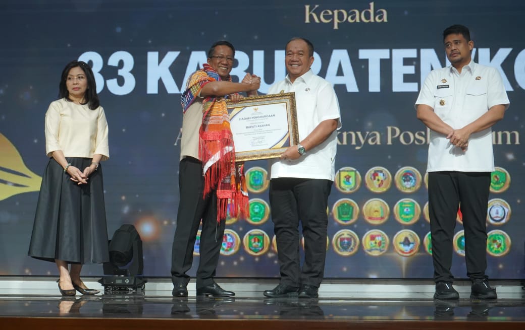 Kementerian Hukum RI menggelar penguatan akses bantuan hukum dalam rangka meningkatkan akses keadilan bagi masyarakat melalui penguatan Pos Bantuan Hukum (Posbankum) Desa dan Kelurahan se Sumut di Kantor Gubsu, Rabu (10/6)