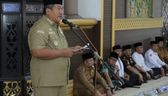 Pemkab Asahan peringati tahun baru Islam 1448 H di Masjid Agung H Ahmad Bakrie Kisaran, Senin (29/6).
