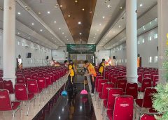 Sambut HUT Bhayangkara ke-80, Polda Sumut Gelar Bakti Religi di Gereja Oikumene dan Masjid Al-Hidayah