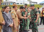 Kunker ke Bona Pasogit, Vandiko Gultom Berterima Kasih kepada Kasad Maruli Simanjuntak