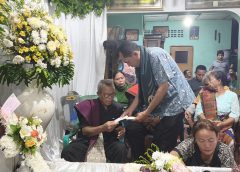 Ketum PPSD Siahaan Melayat Anggota yang Meninggal di Medan dan Binjai