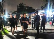 Patroli Humanis Brimob Sumut Menyapa Kota Medan, Malam Aman Warga Nyaman