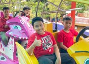 Dr Maruli Siahaan Berangkatkan Sekolah Minggu HKBP Nommensen Pulo Brayan ke Hill Park