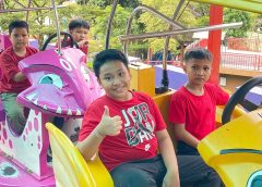 Dr Maruli Siahaan Berangkatkan Sekolah Minggu HKBP Nommensen Pulo Brayan ke Hill Park