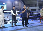 Bupati Asahan Hadiri Asahan Fight Series 3