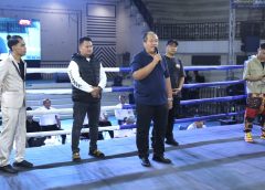 Bupati Asahan Hadiri Asahan Fight Series 3
