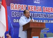 Bupati Asahan Hadiri Rakerda dan Pelantikan Relawan PAN