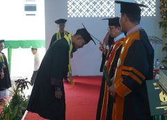Bupati Asahan Hadiri Wisuda 613 Sarjana Angkatan XXXVI UNA