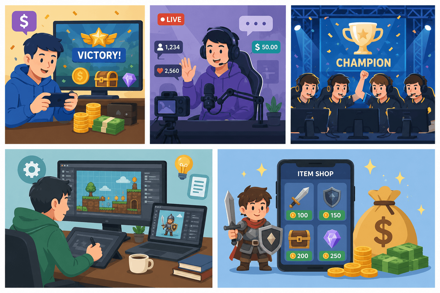 Game Penghasil Uang: Peluang Menarik atau Sekadar Janji Manis? Simak Disini!