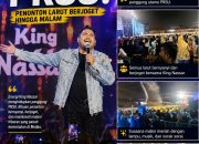 King Nassar Guncang Panggung PRSU, Penonton Larut Berjoget Hingga Malam