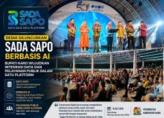 SADA SAPO Berbasis AI Resmi Diluncurkan, Bupati Karo Wujudkan Integrasi Data dan Pelayanan Publik dalam Satu Platform