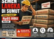 Semen Dua Bulan Langka di Sumut, Harga Tembus Rp85 Ribu per Sak