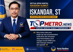 Ketua DPW NasDem Sumut Tegaskan Ricky Antoni Tidak Perlu Belajar Lagi, Yang Disampaikan Sudah Benar