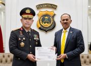 Maruli Siahaan Apresiasi Polda Sumut Raih Nugraha Sakanti dari Presiden RI